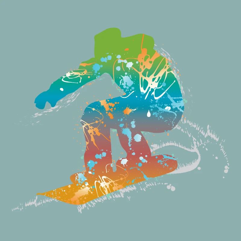 snowboarding male de