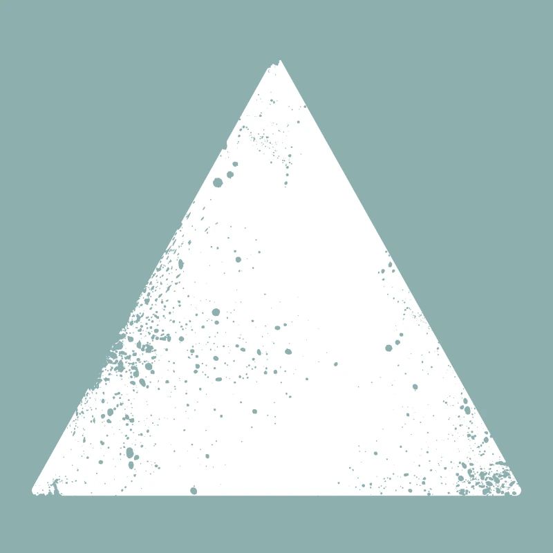 forme de triangle de hippie
