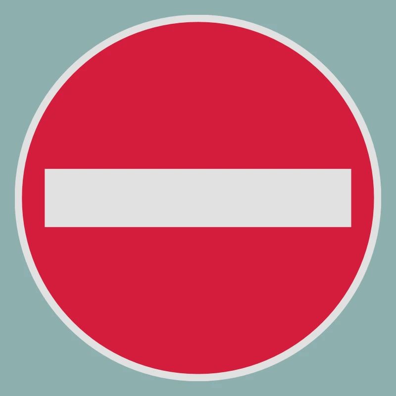 Une façon d'une façon circulation de la rue signe