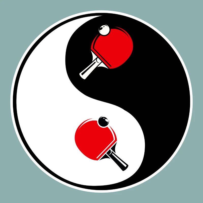 ping pong, yin yang team