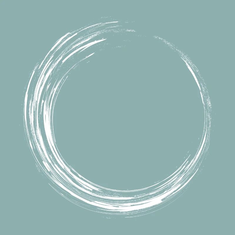 Circle Design Variant Nouveau Weß
