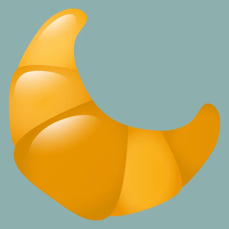 Smiley Croissant