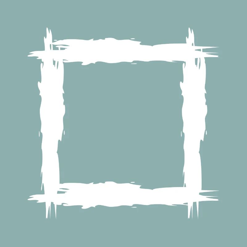 Quadrat weiß