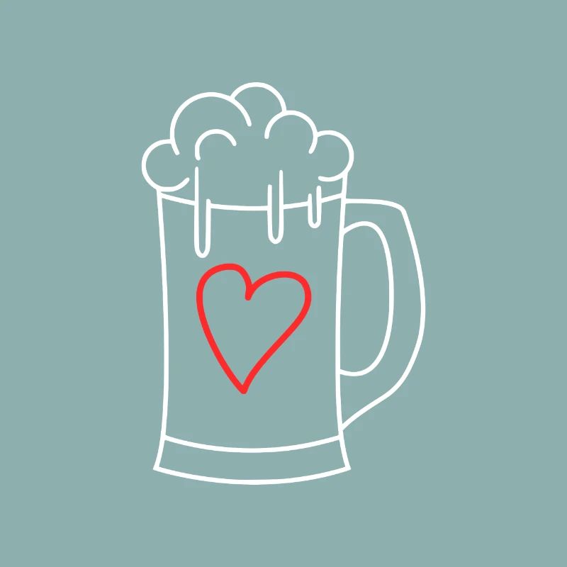 Bier Liebe Herz