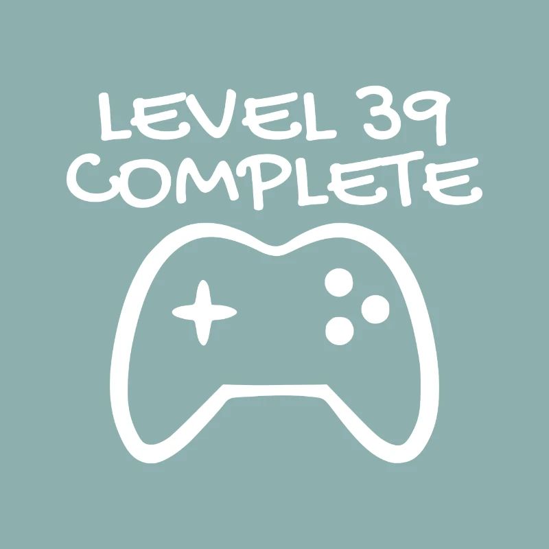 39e anniversaire - Gamer 39 - 39 ans cadeau