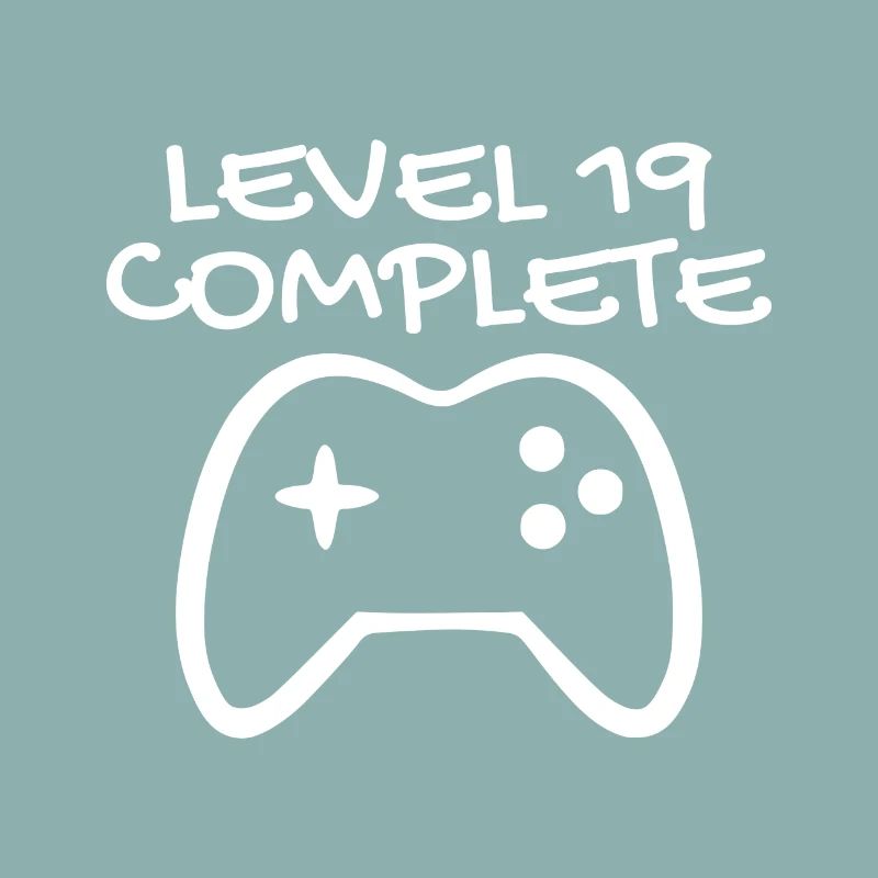 19th Birthday - Gamer 19 - 19 Years Gift