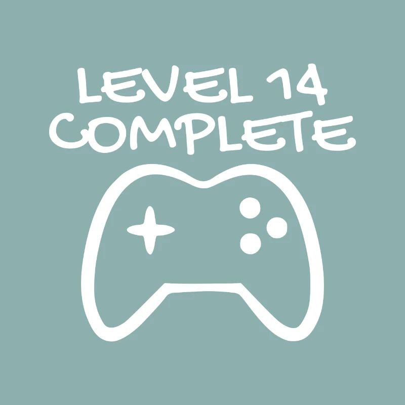 14th Birthday - Gamer 14 - 14 Years Gift