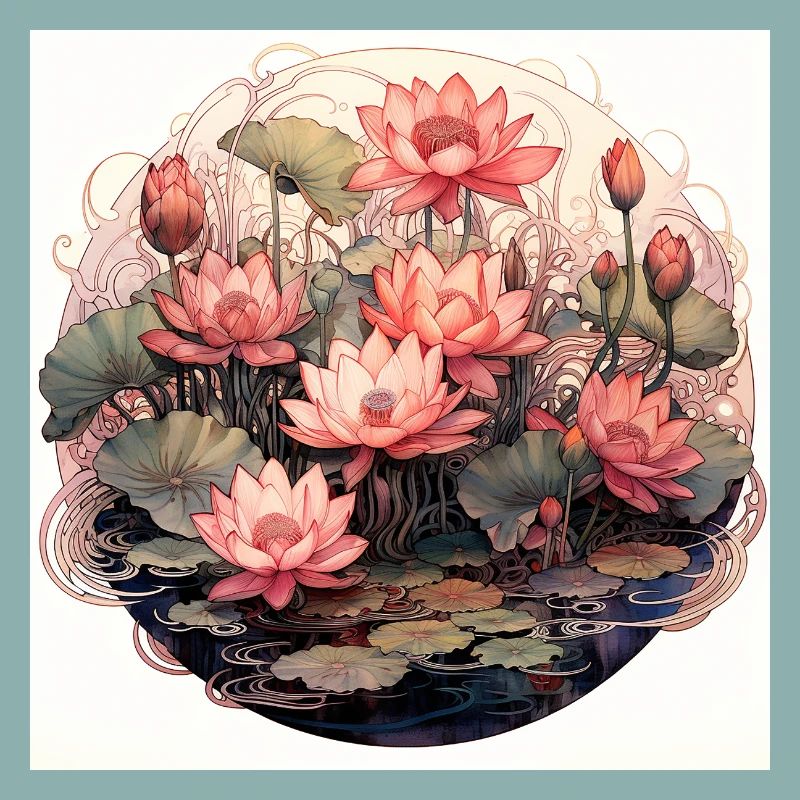 Water lilies, water lilies