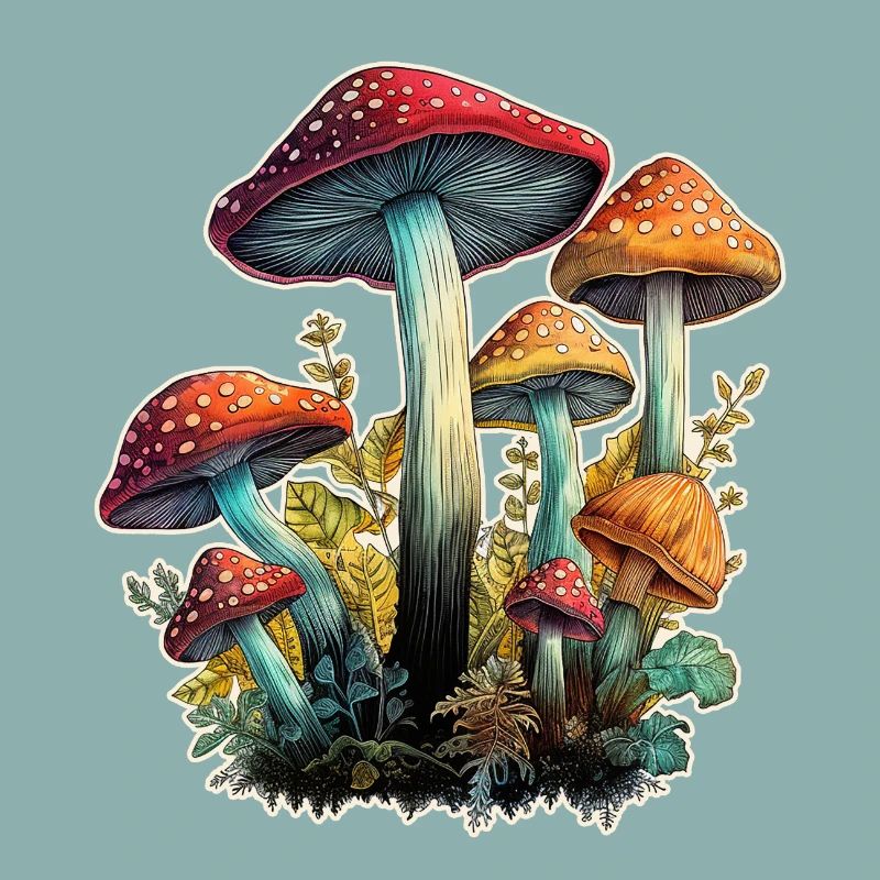Mushrooms Toadstools