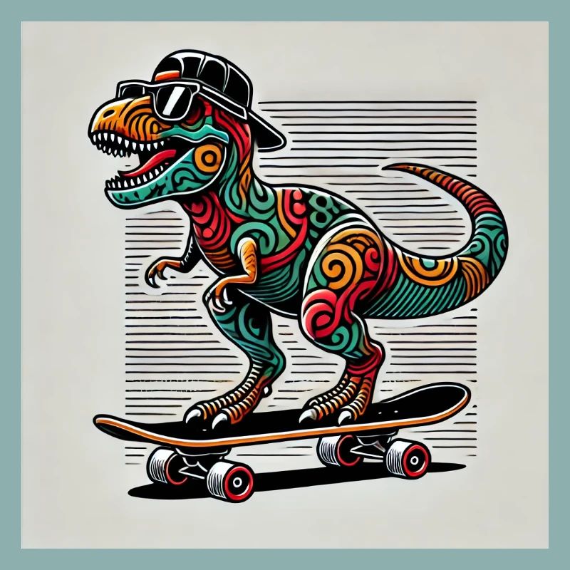 Patineur Saurus Rex