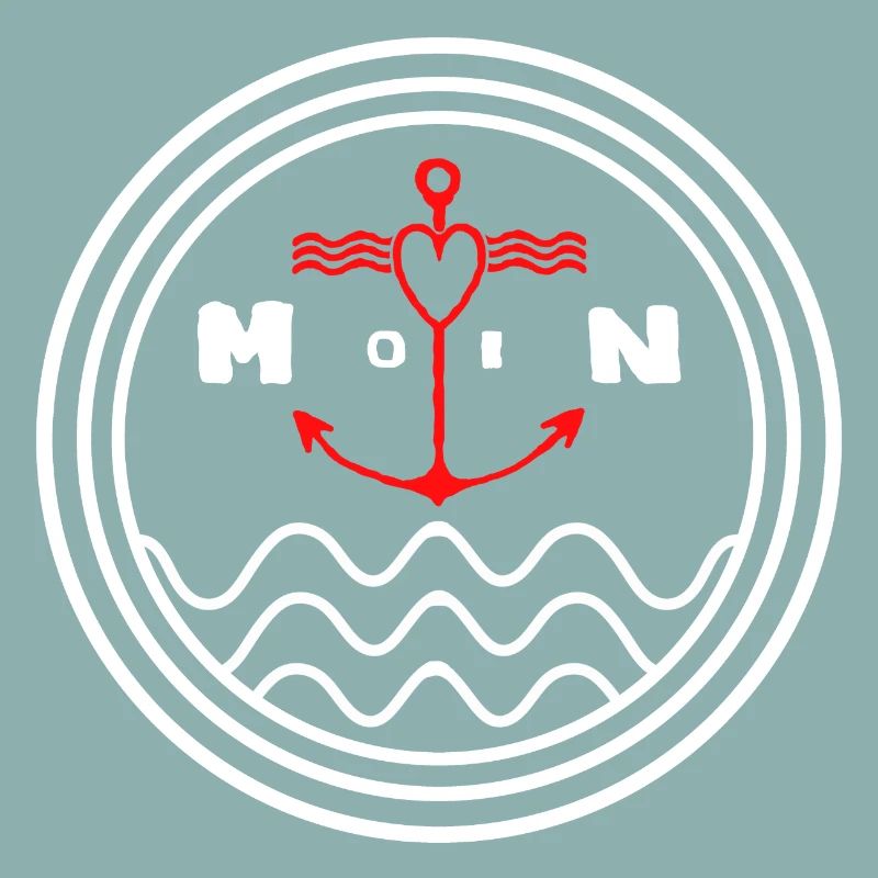 Moin Anker Hipster norddeutsch