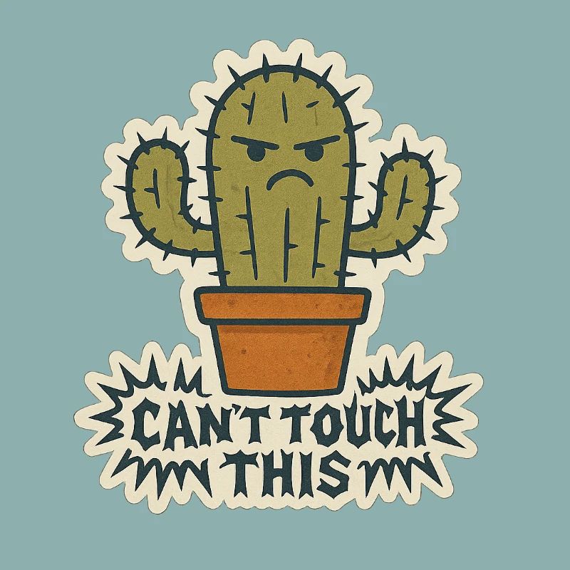 Ne peut pas toucher à ça - Cactus