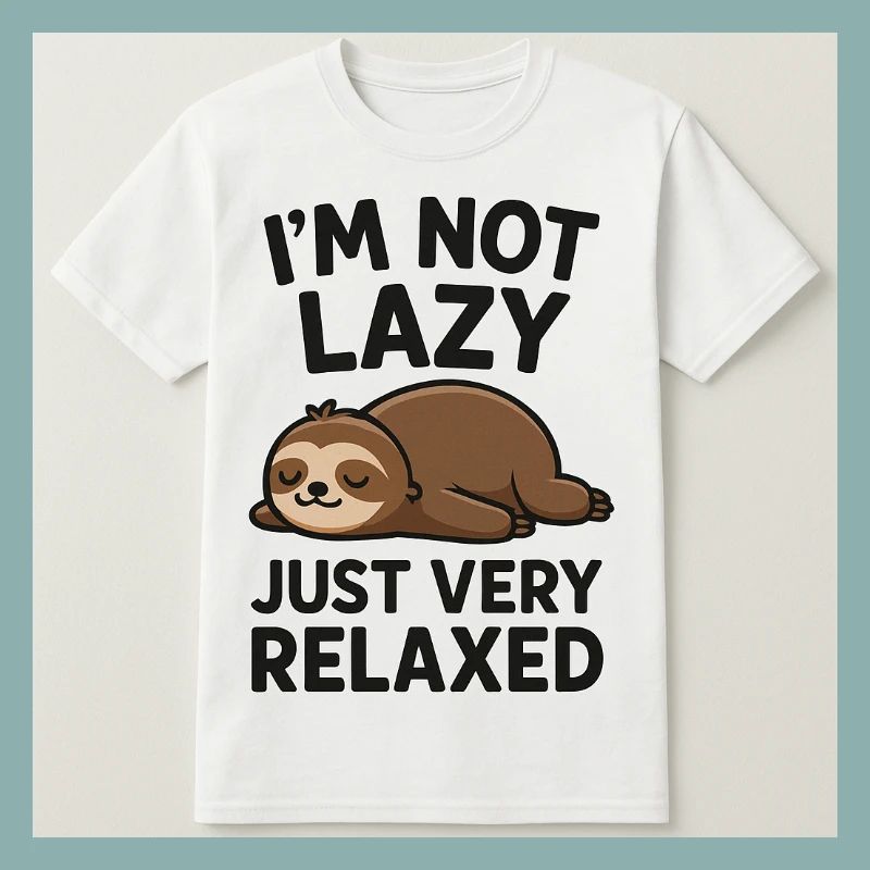 I’m Not Lazy – Just Very Relaxed