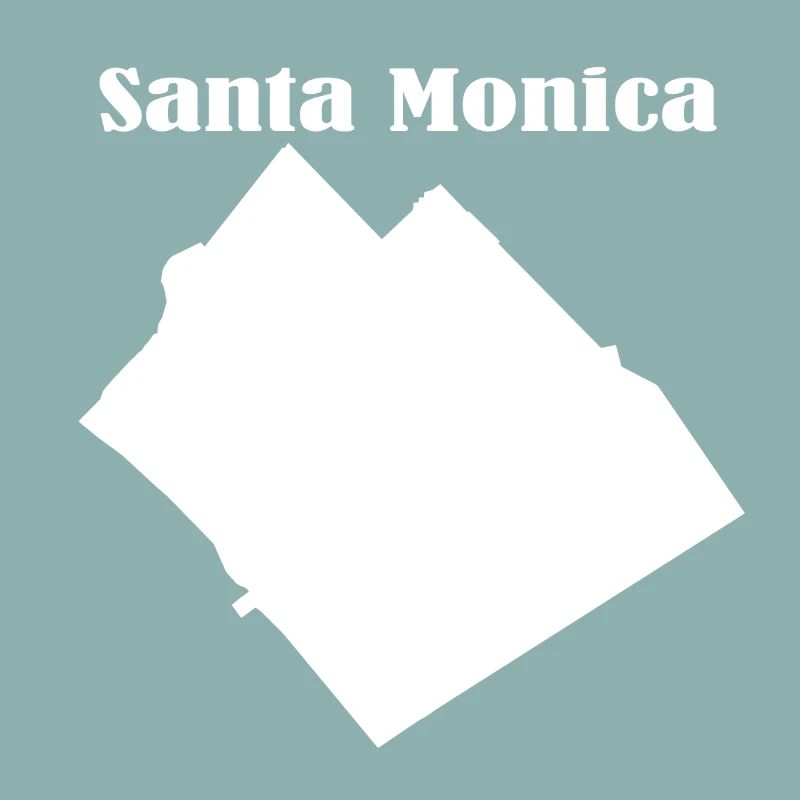 Santa Monica L.A. weiß