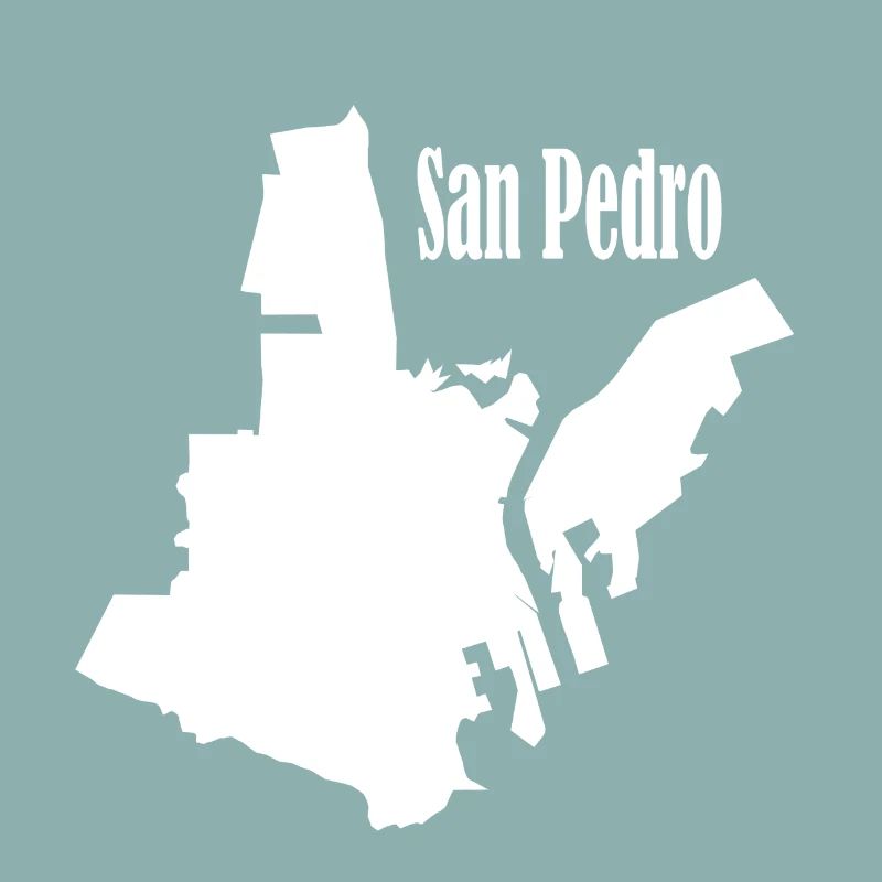 San Pedro L.A. blanc