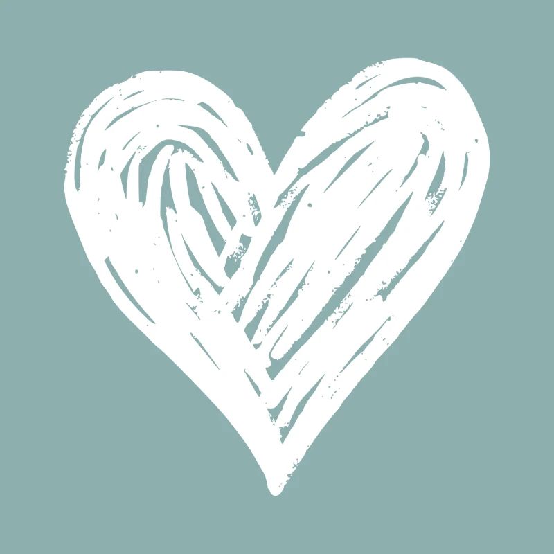 Coeur dessiné à la main