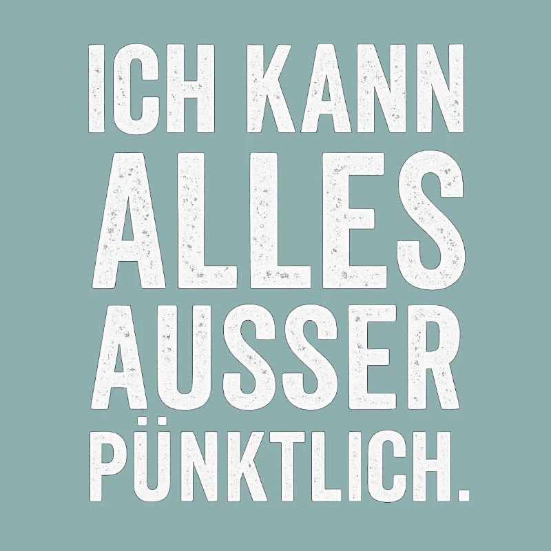 Funny shirt – I can do everything except on time