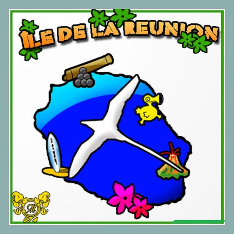 Ile de la Reunion Paille en queue