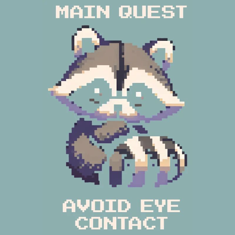 Main Quest: Avoid Eye Contact | Introversion