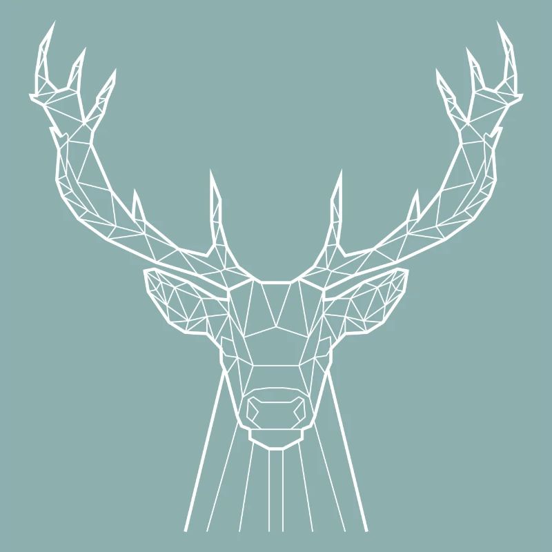 Cerf Blanc - Animal Prism