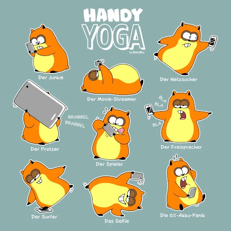 hamster yoga