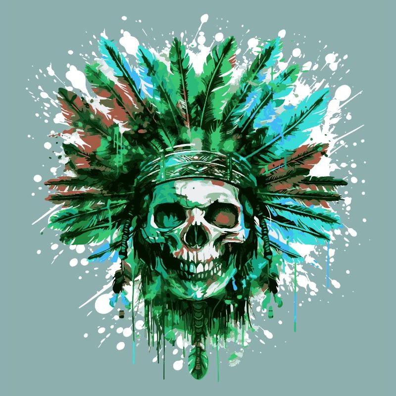 Indian Skull Chief