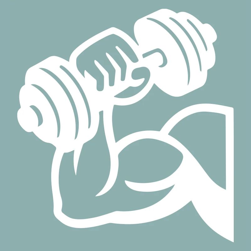 Biceps Muscles Dumbbell