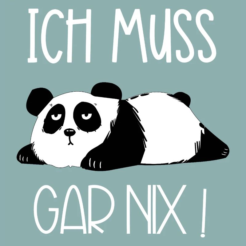 Panda Ich muss gar nix