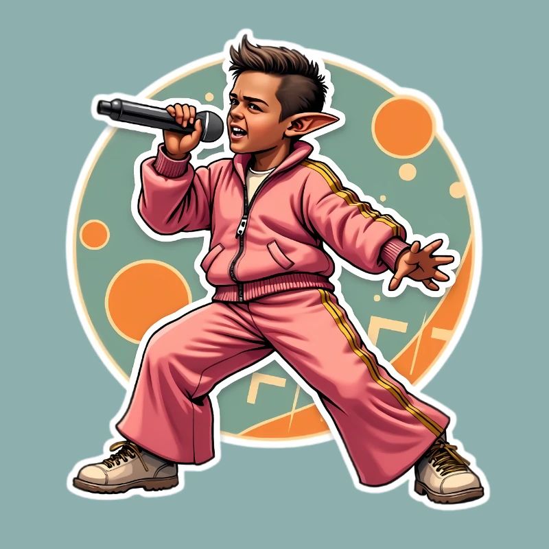 Elf Rapper in Action