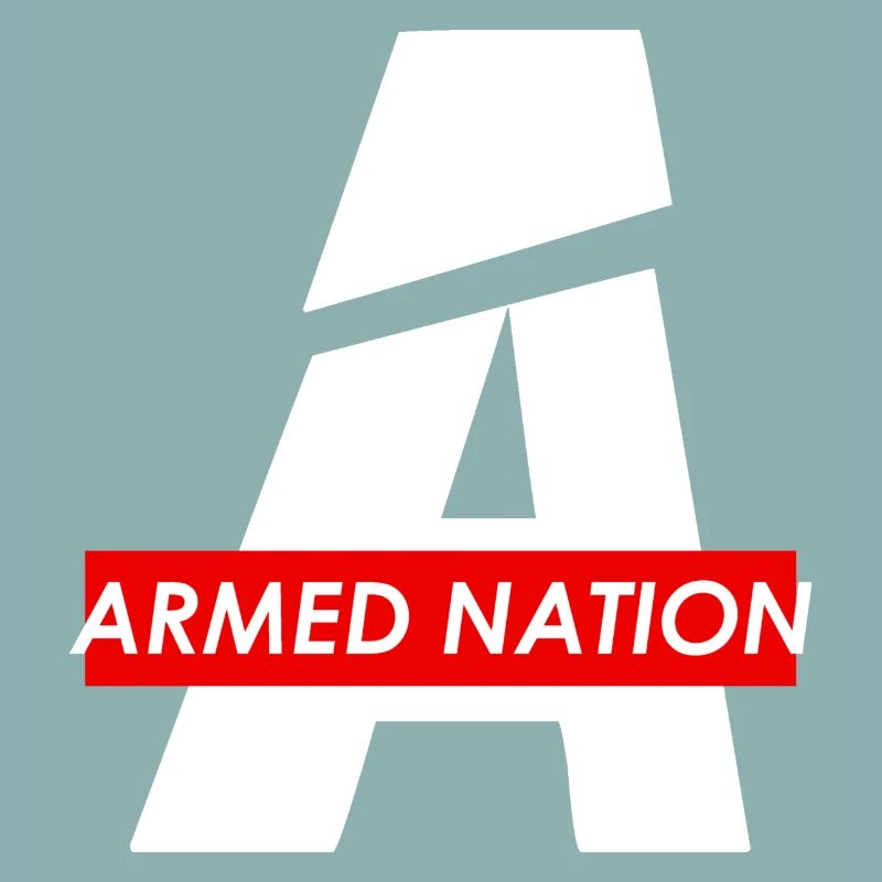 A WHITE - ARMED NATION RED BOX LOGO 2021
