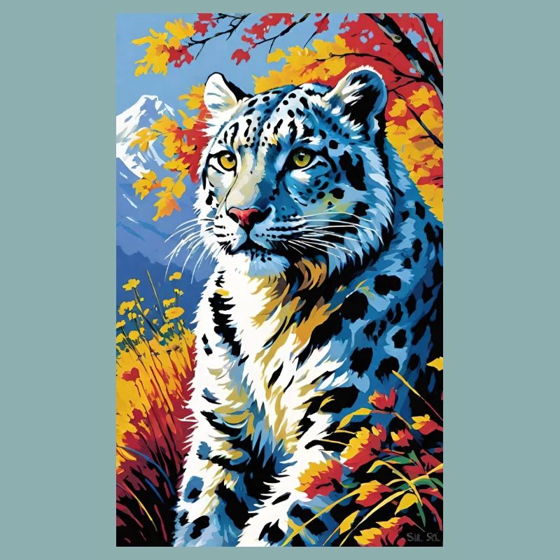 Schneeleopard | Leopard | Raubtier