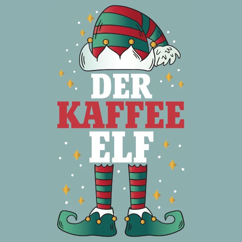 Weihnachten Der Kaffee Elf