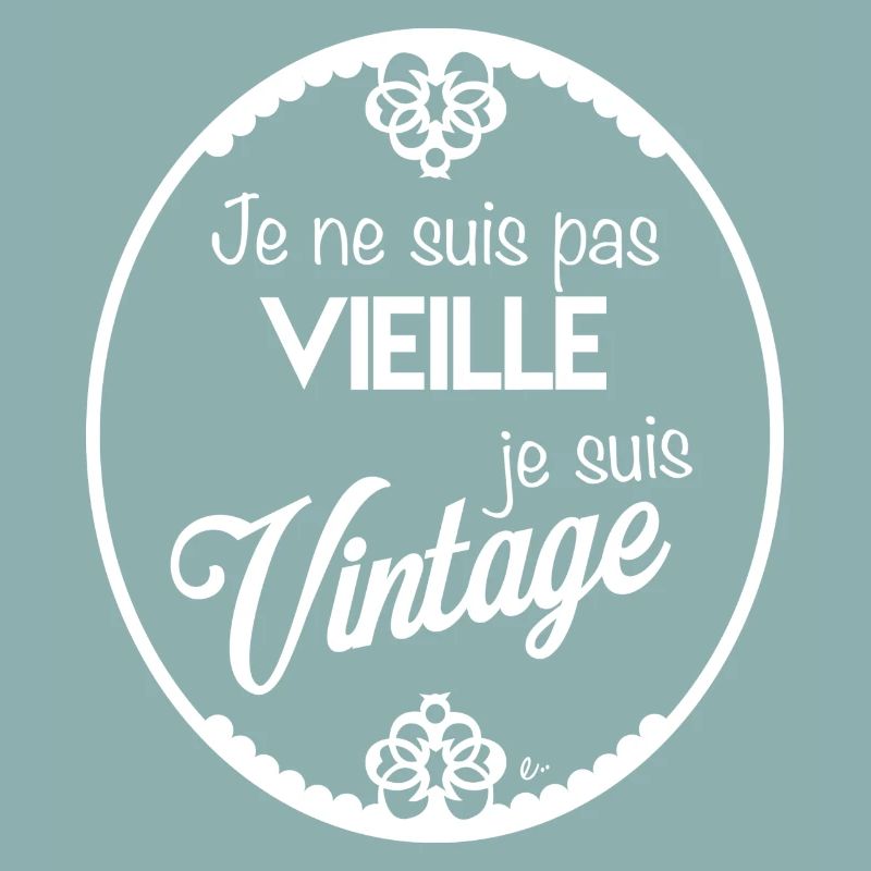 Je ne suis pas vieille (blanc)