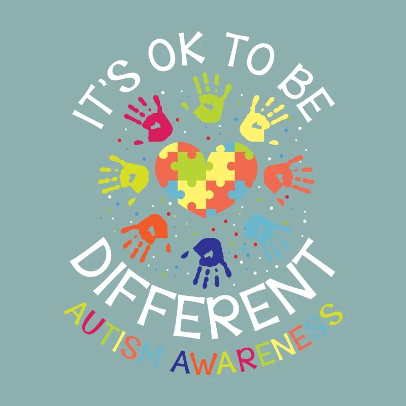 It's ok to be different - Autism Awareness