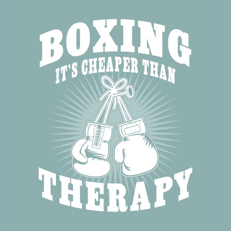 Boxing it's cheaper than Therapy