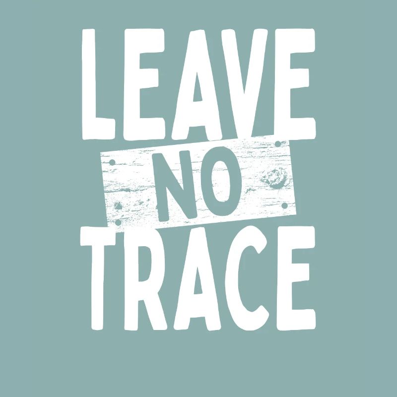 Leave No Trace Survival Camping Bergsteigen Natur
