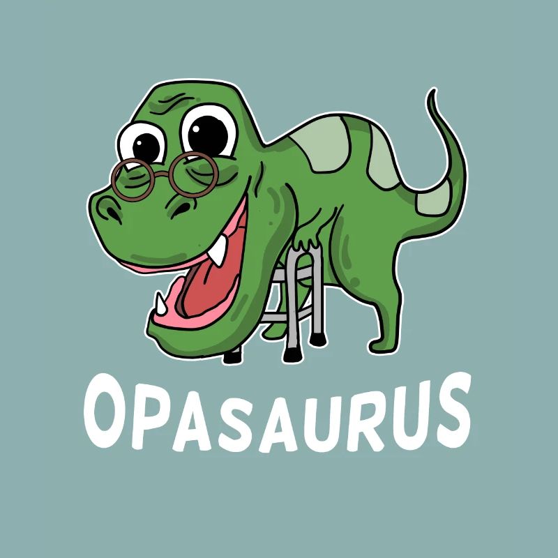 Grandpasaurus Opasaurus Opa Dinosaurier Geschenk