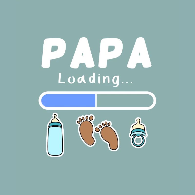 futur père - papa est chargé