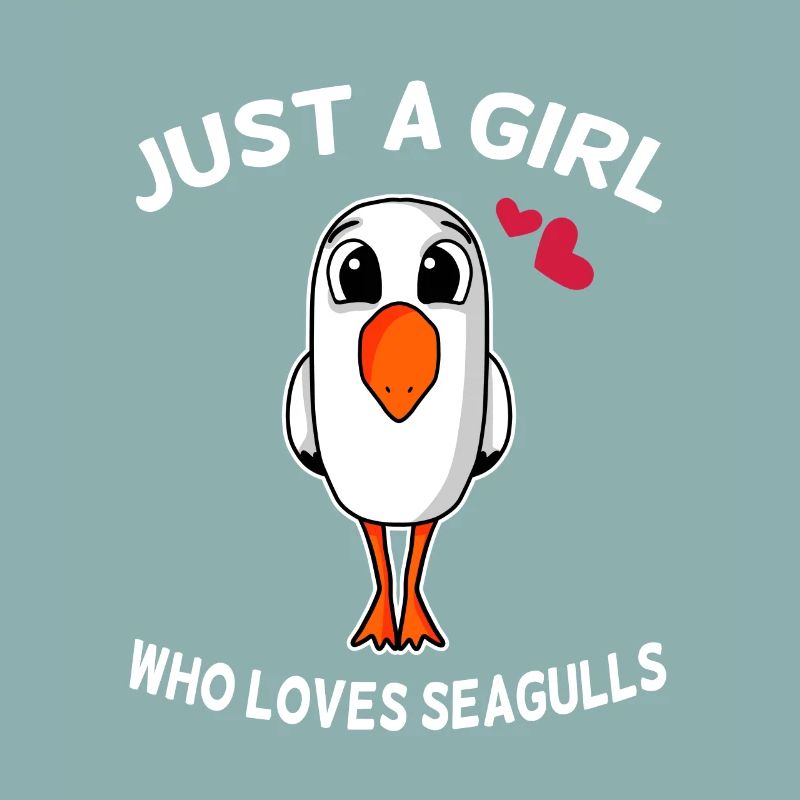 Möwe Liebe Mädchen