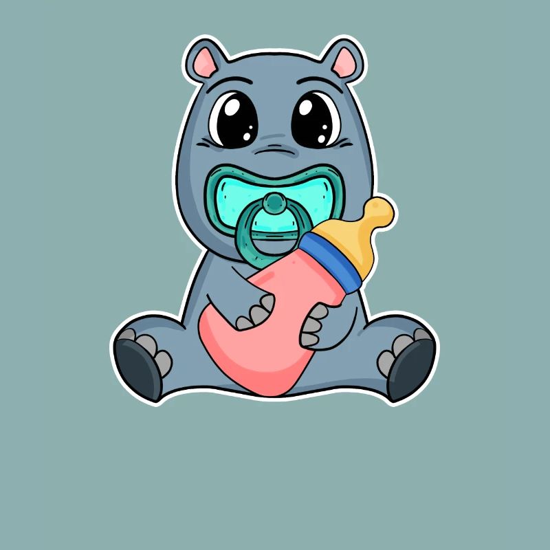 Baby Nilpferd