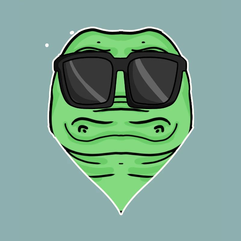 Crocodile cool avec lunettes de soleil