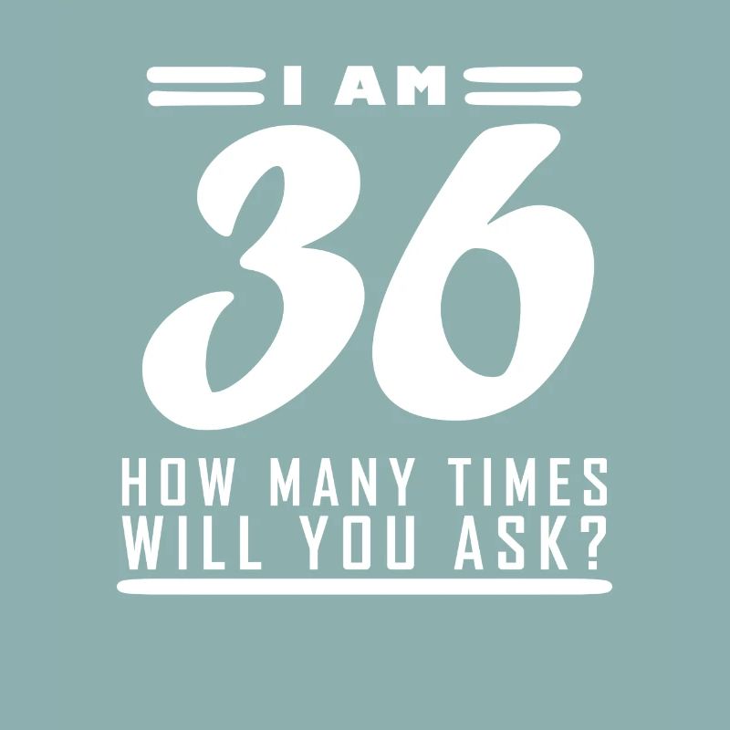 I am 36 – 36th birthday gift