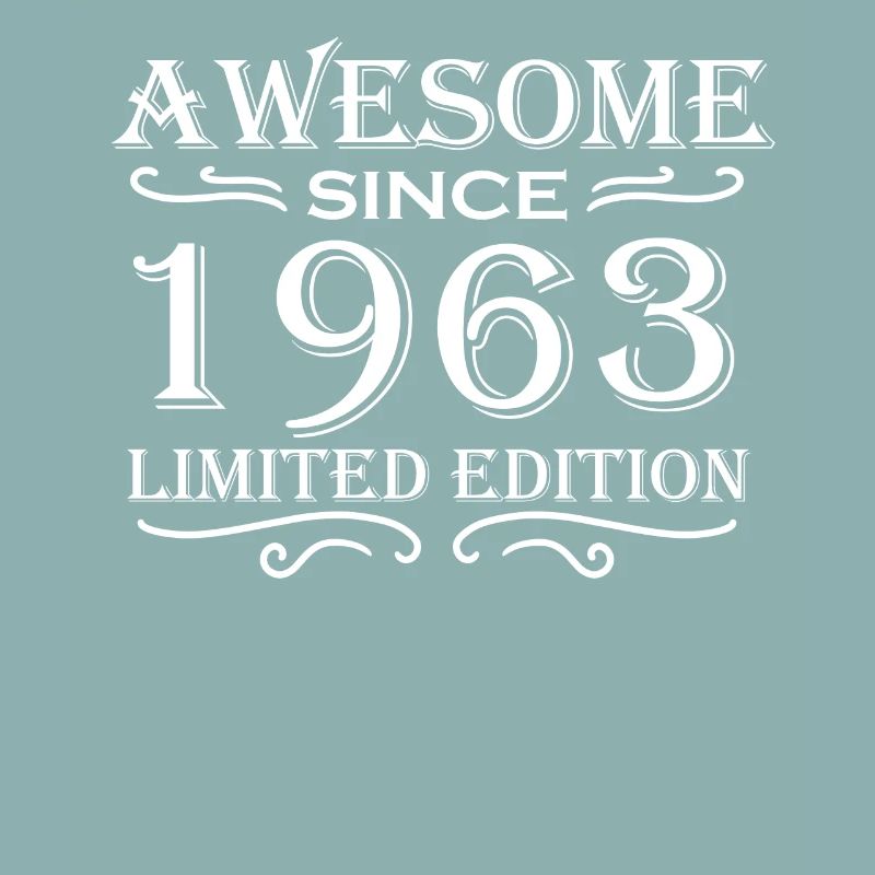 1963 - born 1963 gift