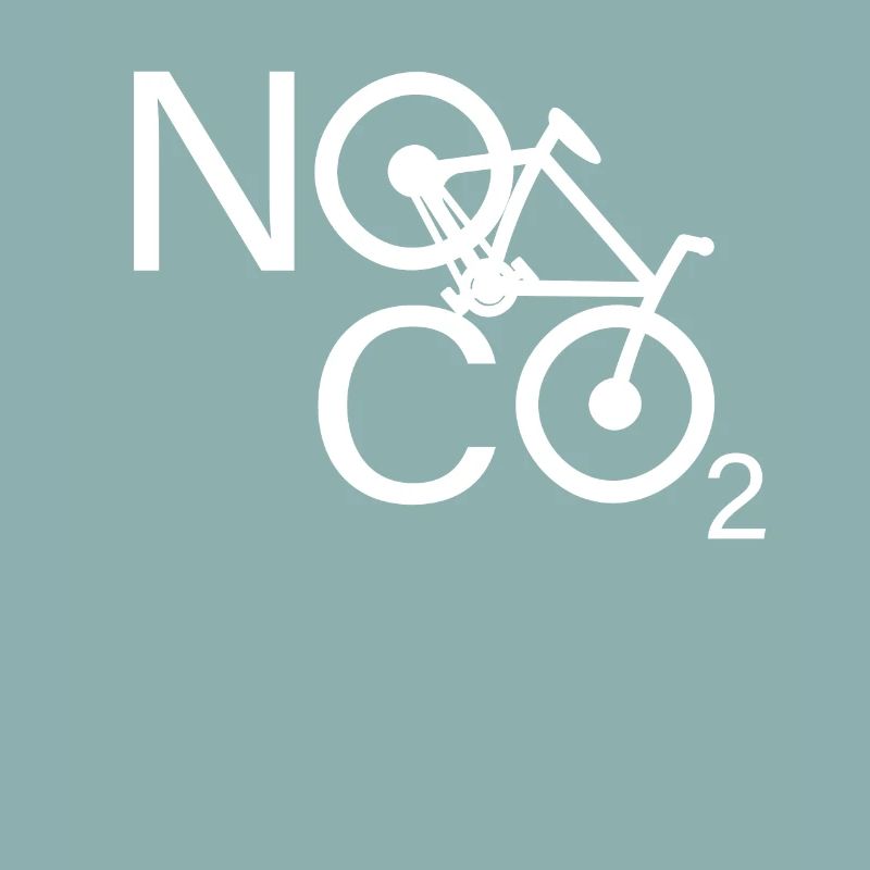Pas de CO2 Vélo Changement climatique VTT VTT E-Bike