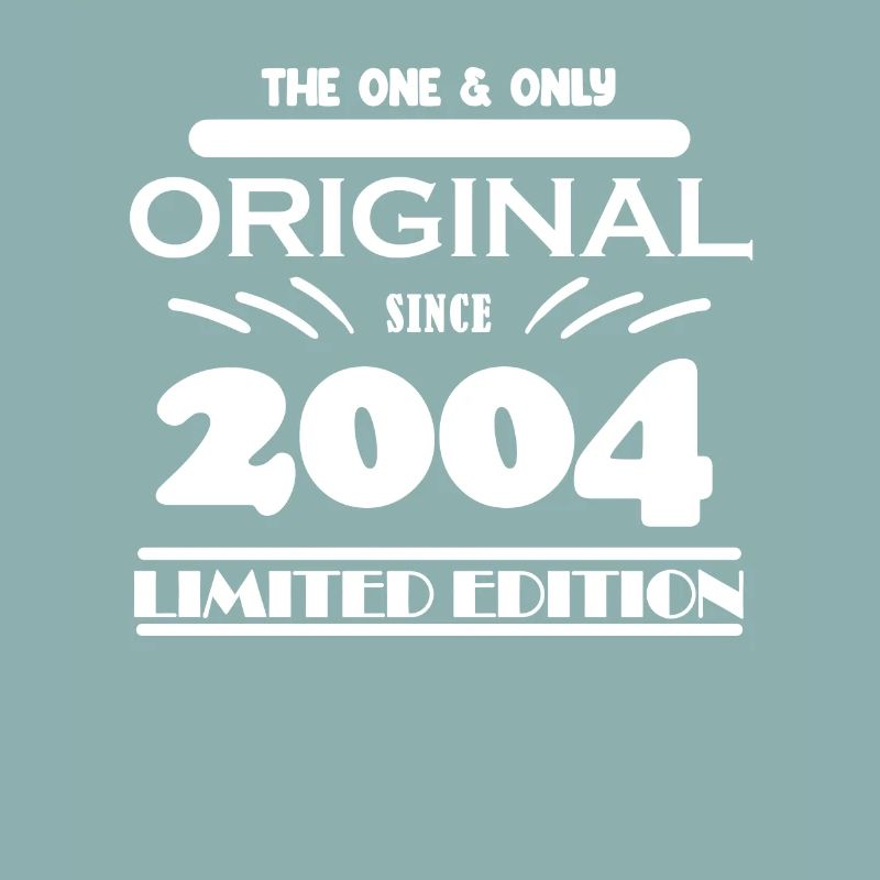 2004 - Né 2004 - Année de naissance 2004