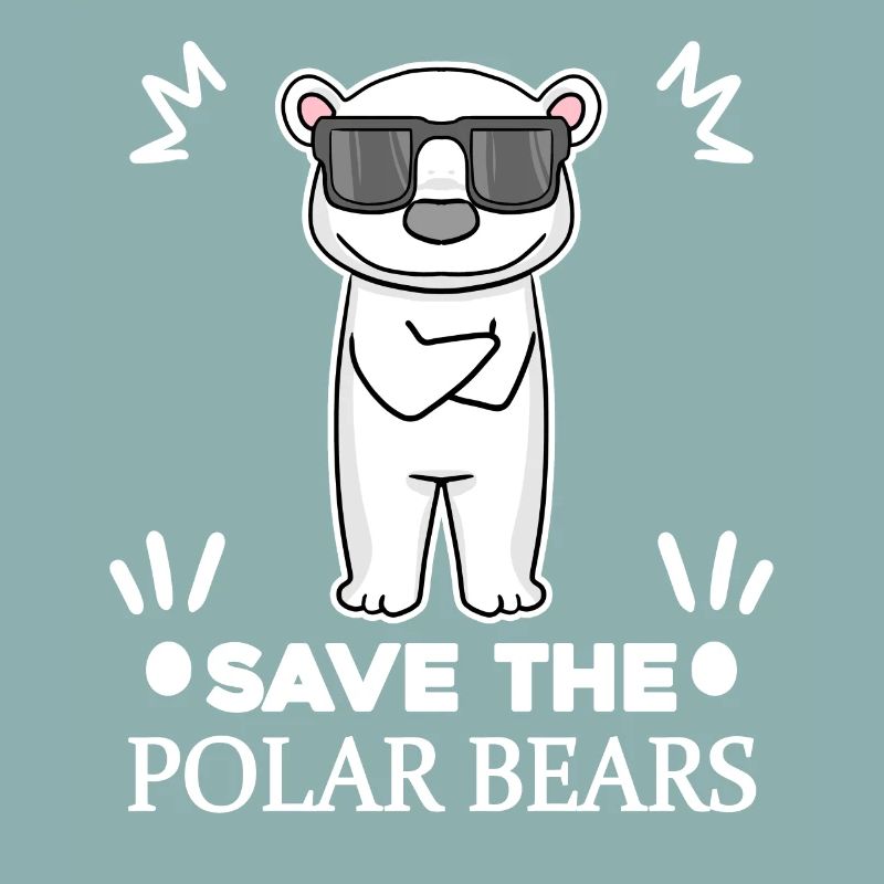 Eisbär Polarbär Bär Umwelt Klimaschutz Naturschutz