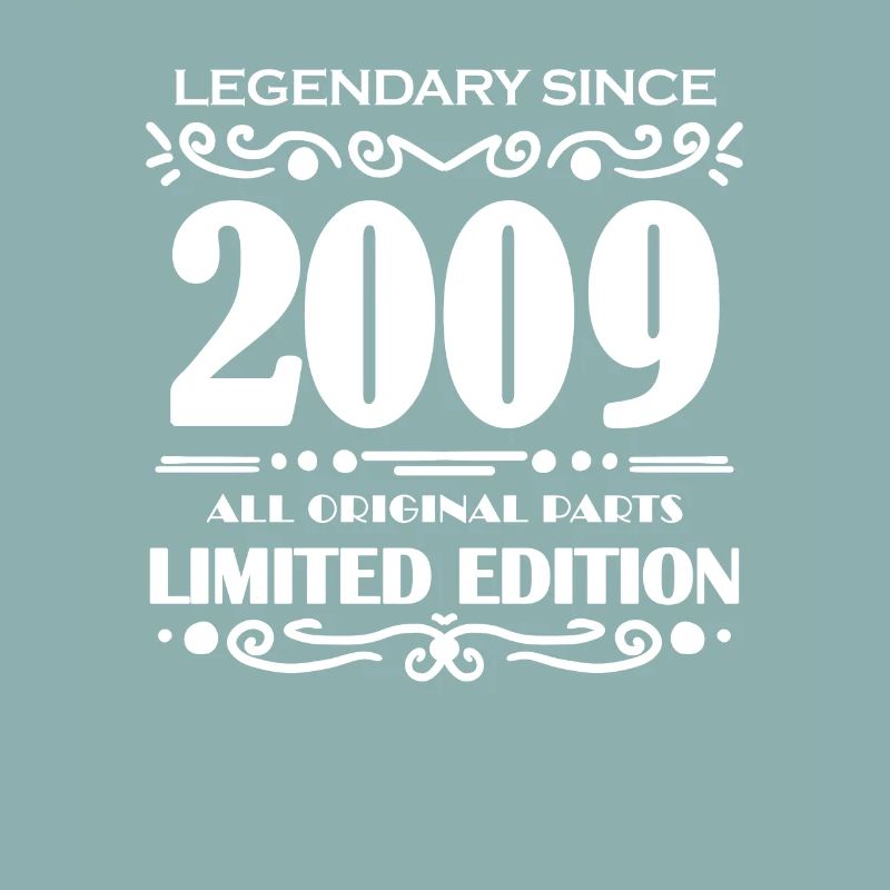 2009 - Année de construction 2009 - Millésime 2009