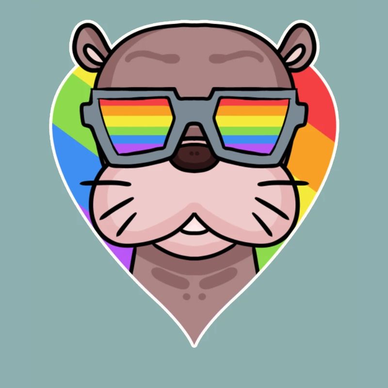 Seelöwe Regenobogen