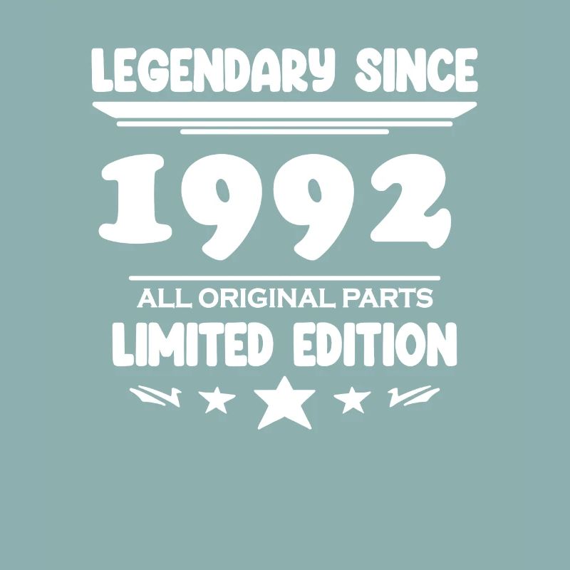 1992 - Né 1992 - Année de construction 1992