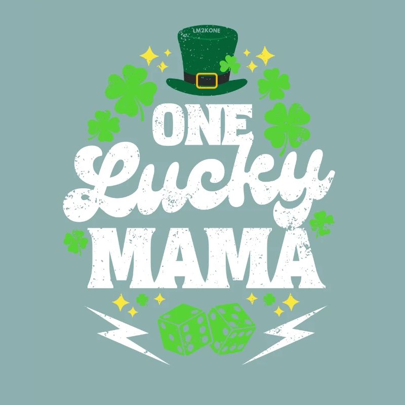 Saint Patrick Eine glückliche Mama